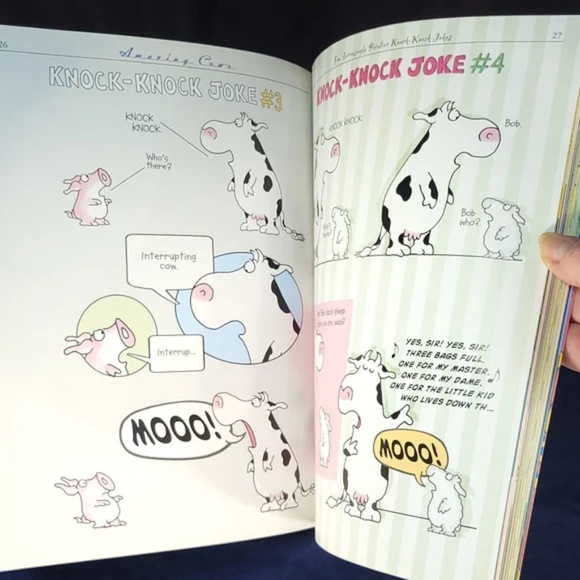 3/$25 Sandra Boynton's Amazing Cows: Udder Absurdity for Children - Picture 6 of 8